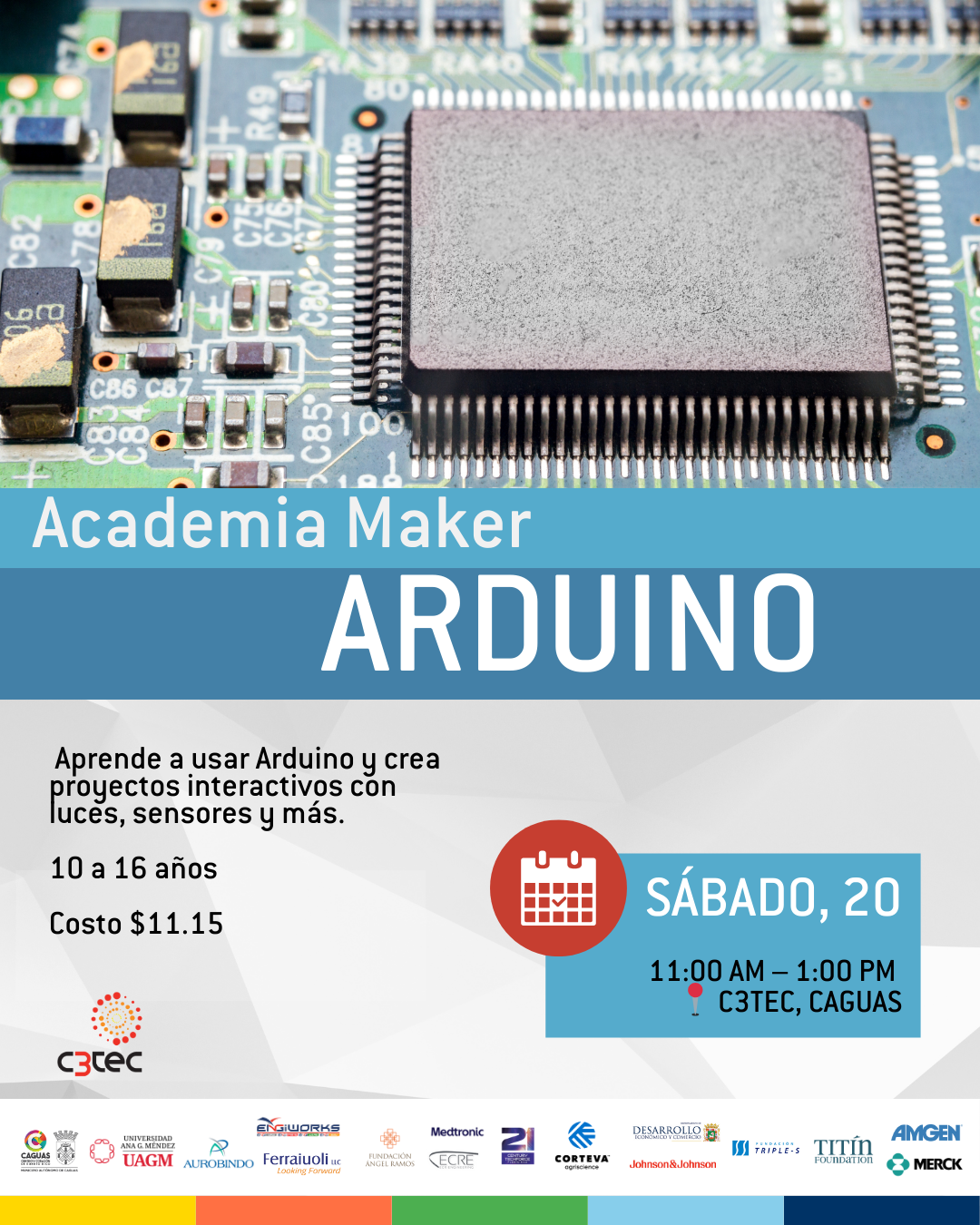 Taller Academia Maker: Introducción a Arduino | 20 de septiembre de 2025