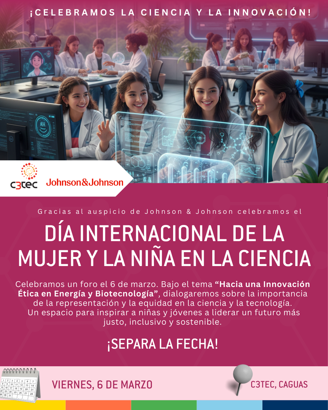 Día internacional de la mujer y la niña en la ciencia | 6 de marzo de de 2026