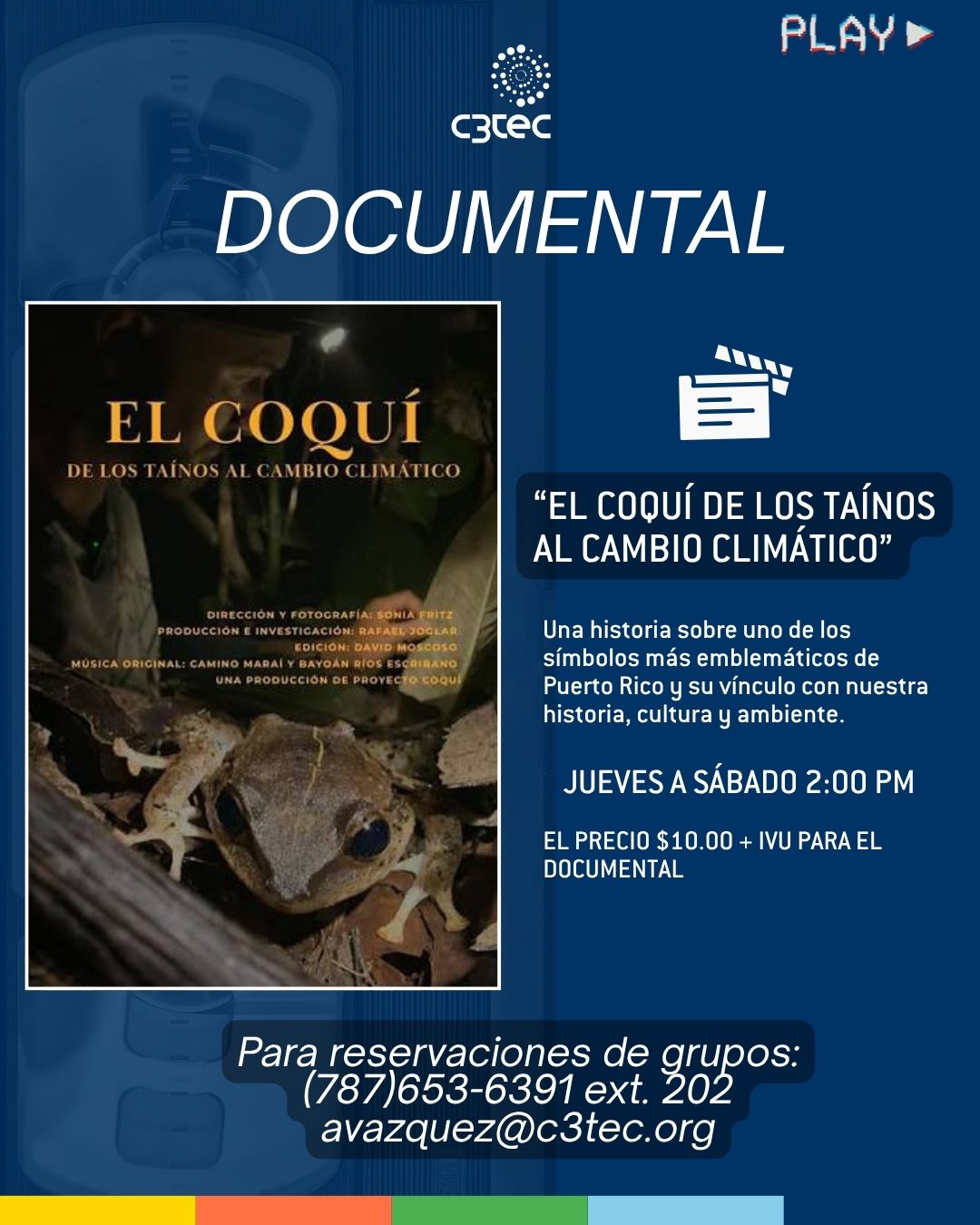 Documental “El coquí: de los taínos al cambio climático” | Desde el 3 de septiembre de 2026