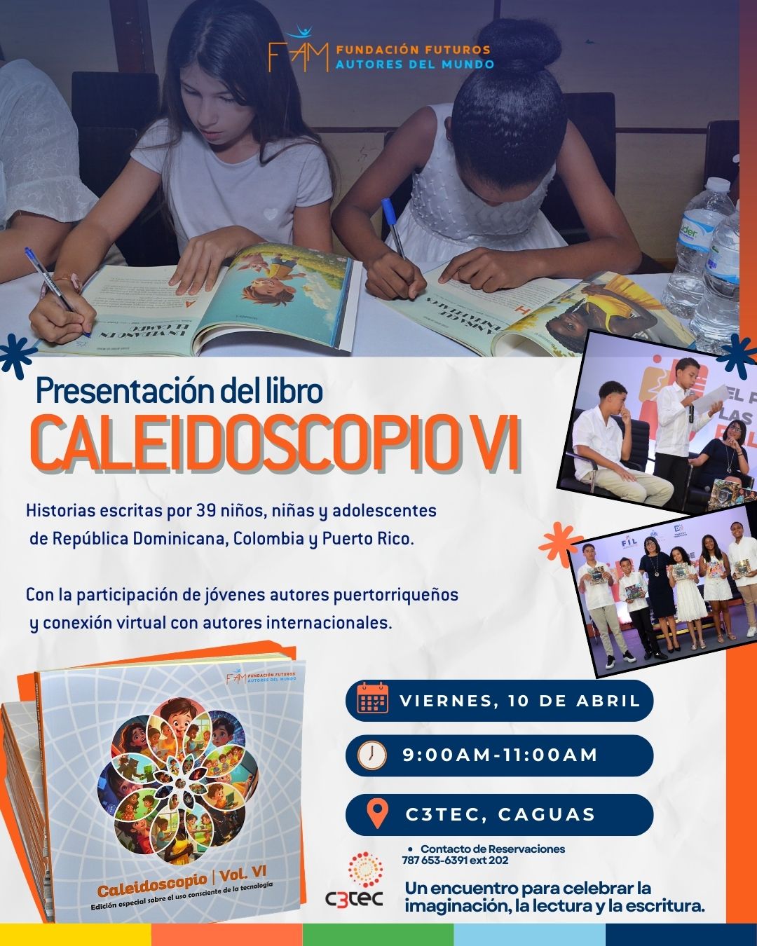 Presentación del libro Caleidoscopio VI | 10 de abril de de 2026