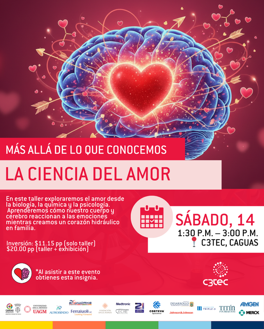 Taller Más Allá de lo que Conocemos: La Ciencia del Amor  | 14 de febrero de 2026