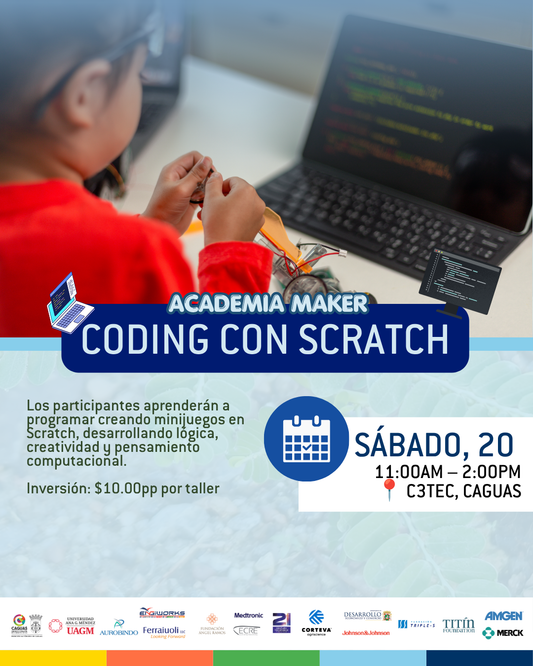 Taller Academia Maker: Coding con Scratch | 20 de junio de 2026