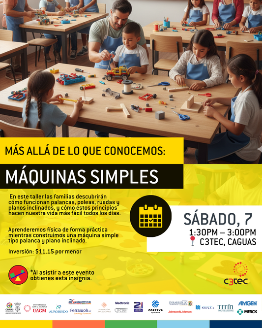 Taller Más Allá de lo que Conocemos: Máquinas Simples | 7 de febrero de 2026