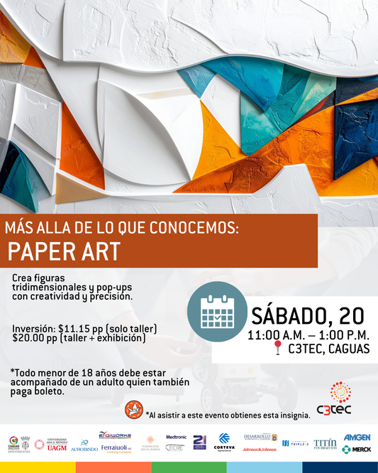 Más allá de lo que conocemos: Paper Art | 20 de diciembre