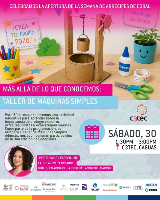 Taller Más Allá de lo que Conocemos: Máquinas Simples  | 30 de mayo de 2026