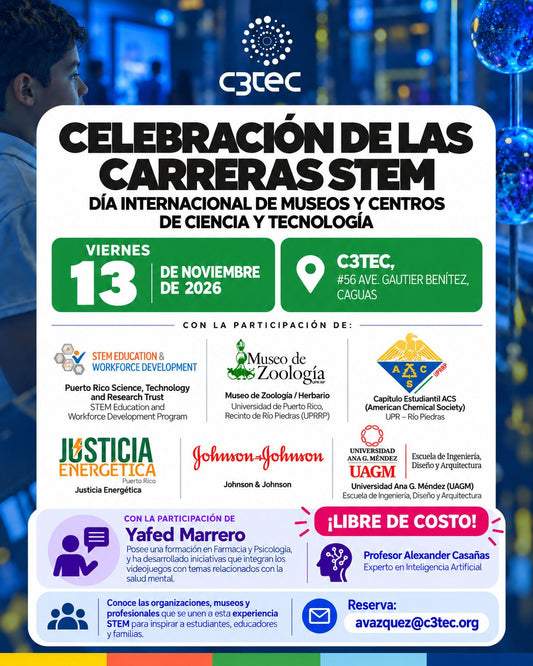 Día internacional de museos y centros de ciencia y tecnología | 13 de noviembre de de 2026